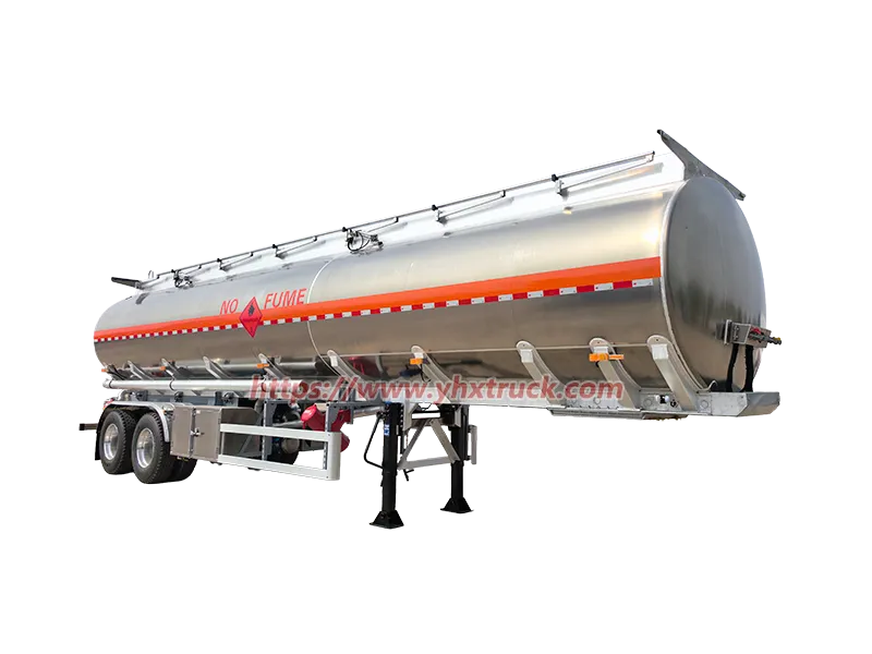 2-Axle Aluminum Alloy Semi-trailer