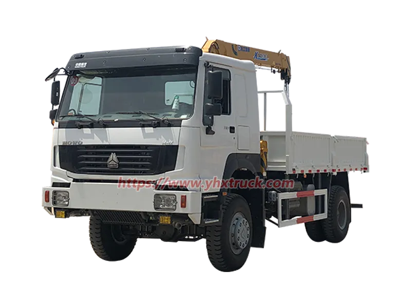 4*4 Howo Truck with Crane