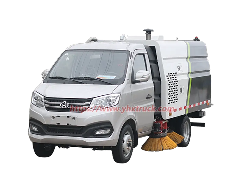2CBM Changan 2800MM Wheelbase Light Duty Road Sweeper