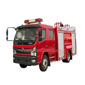 DONGFENG 4x2 Fire Rescue Vehicle 3000L-5000L Water Tank Fire Pumper for Community Industrial Emergency Rescue