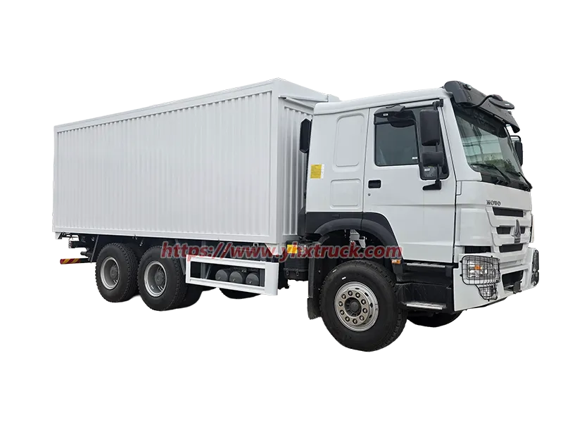 SINOTRUK HOWO 6&times;4 Box Truck