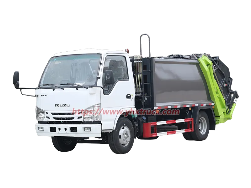 ISUZU 6 CBM Compactor Truck for Urban Waste Collection and Sanitation