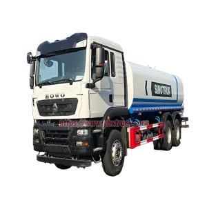 3 Axle Sinotruk TX 20000Liters Dust Control Sprinkler Truck