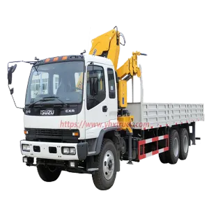 ISUZU 6X4 Knuckle Boom Truck Mounted Crane