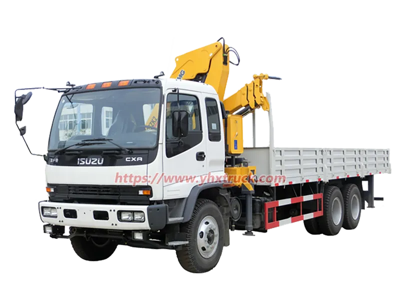 ISUZU 6X4 Knuckle Boom Truck Mounted Crane