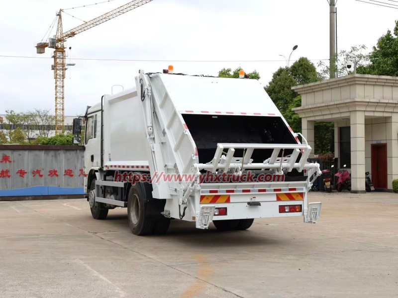 Hydraulic Rear Loader Garbage Truck