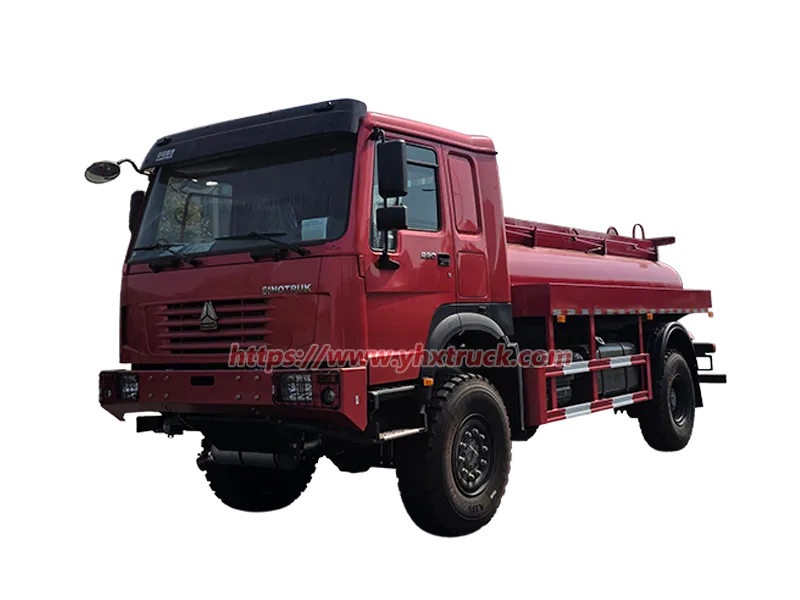 Sinotruk 4x4 Fuel Tank Truck 