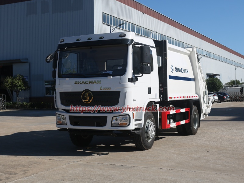 garbage compactor truck