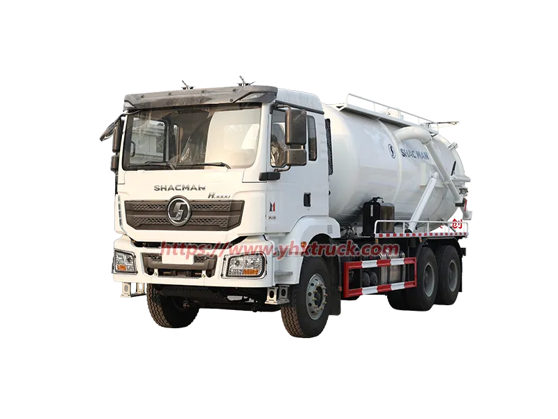SHACMAN H3000 6&times;4 Vacuum Sewage Suction Truck