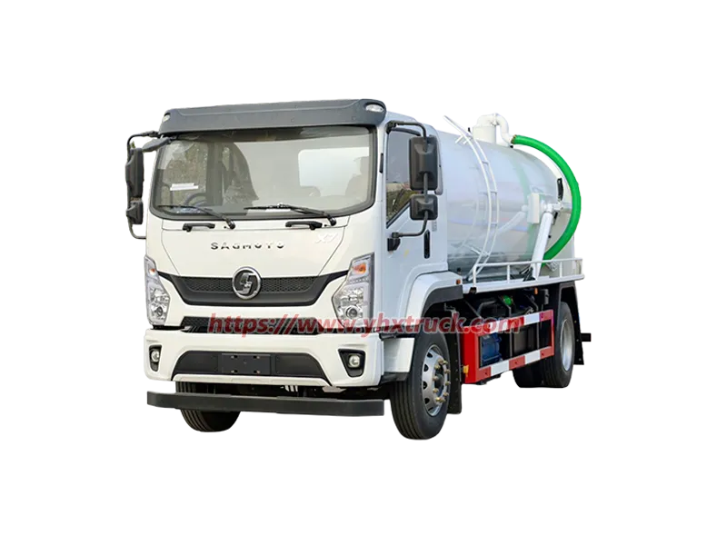 SHACMAN X7 6&times;4 12CBM Sewage Suction Vacuum Truck
