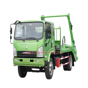 SHACMAN X9 12CBM Swing Arm Skip Loader Garbage Truck