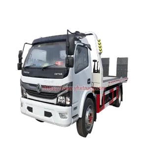 4&times;2 Dongfeng Kaipute Flatbed Wrecker Truck