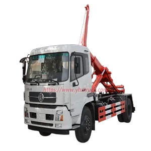 Dongfeng Tianjin 4x2 Hook Loader Garbage Truck