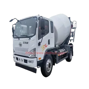 Faw 4&times;2 4m&sup3;Concrete Mixer Truck