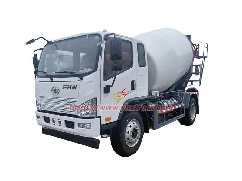 Faw 4&times;2 4m&sup3;Concrete Mixer Truck