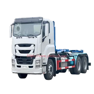 ISUZU 6&times;4 Hook Lift Garbage Truck