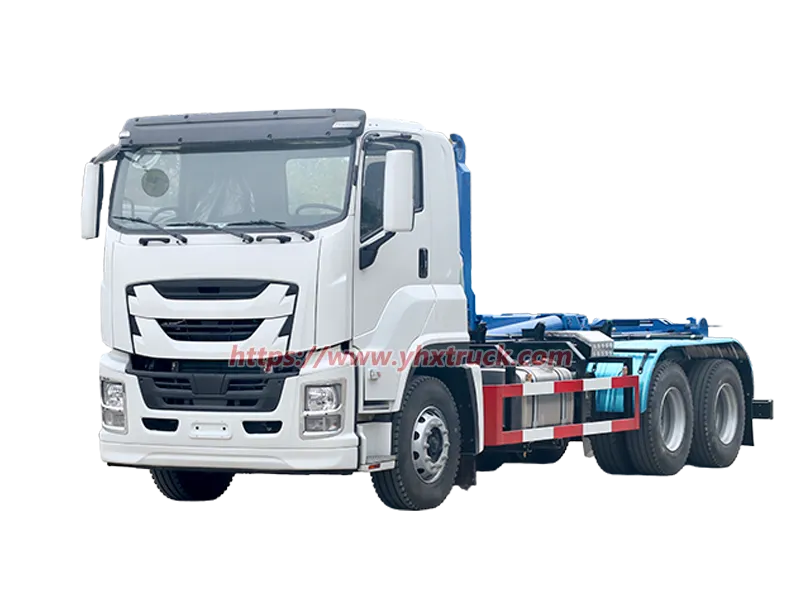 ISUZU 6&times;4 Hook Lift Garbage Truck