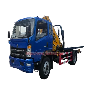 Howo 4&times;2 Wrecker Truck With Carne