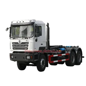 SHACMAN F3000 6&times;4 Hook Lift Garbage Truck