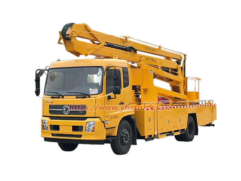 Dongfeng Kinland 24m Articulated Boom Aerial Work Platform Truck
