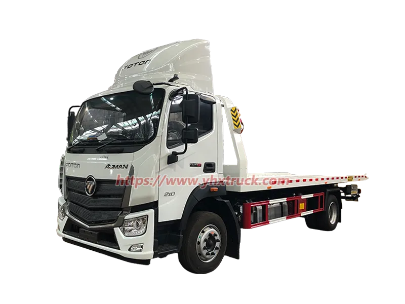 4x2 FOTON AUMARK S5 Two-Car Carrier Flatbed Wrecker Truck