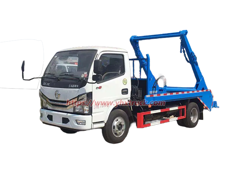 Dongfeng Dolica Swing Arm Skip Loader Garbage Truck