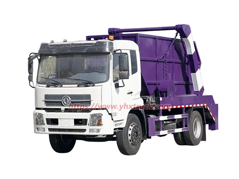 Dongfeng Swing arm refuse truck (12cbm)