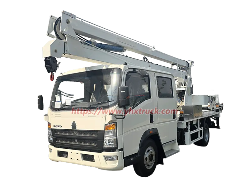 HOWO 4&times;2 Light Truck 16m Aerial Work Platform Truck