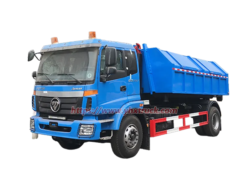 Foton Auman Hook Lift Garbage Truck