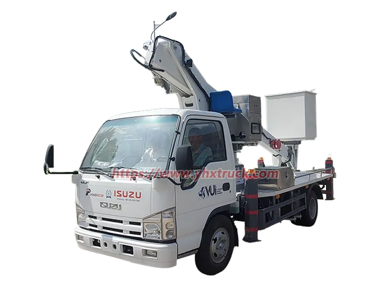 ISUZU 14M  Telescopic Aerial Platform Truck
