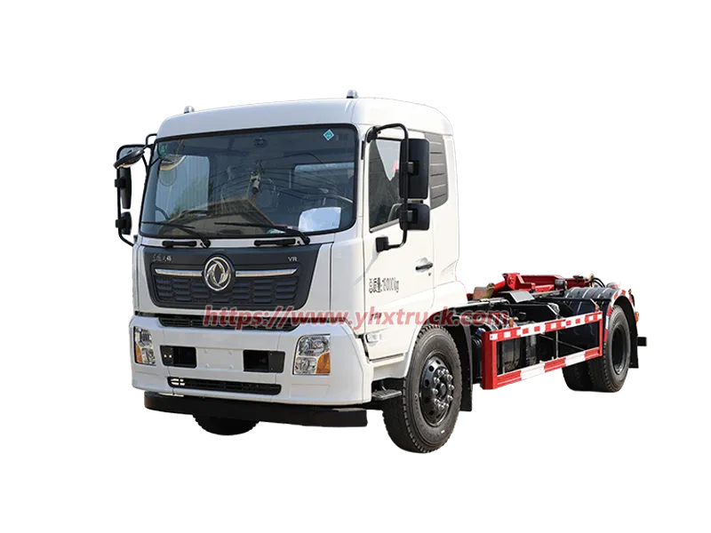 Dongfeng Kinland 4&times;2 Hook Lift Skip Loader Garbage Truck