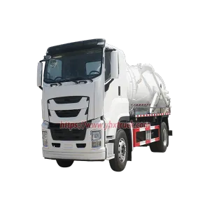 ISUZU GIGA 4&times;2 10CBM Sewage Suction Vacuum Truck