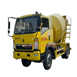 Howo 4&times;2 4m&sup3;Concrete Mixer Truck