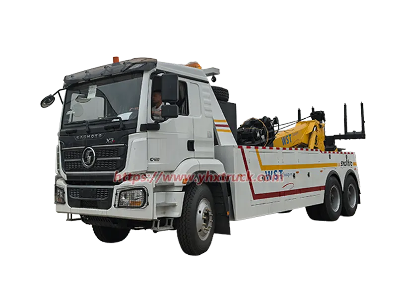 Shacman 6&times;4 Integrated Tow-Lift Wrecker Truck