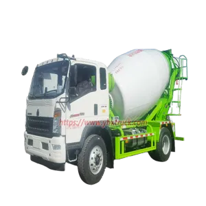 Howo 4&times;2  6m&sup3; Concrete Mixer Truck