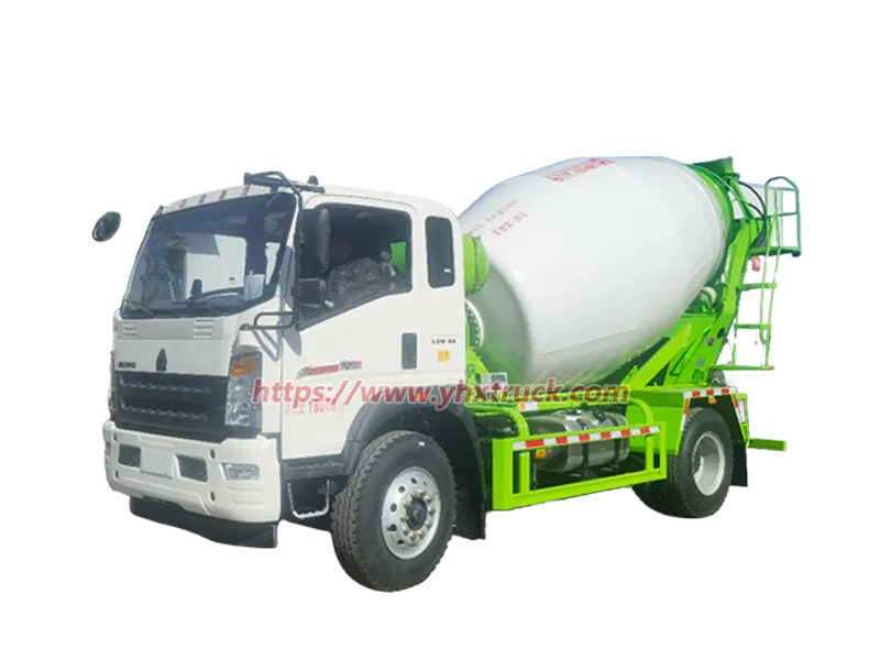 Howo 4&times;2  6m&sup3; Concrete Mixer Truck