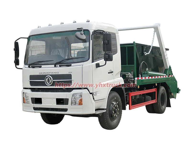 Dongfeng Kinland 12CBM Swing Arm Skip Loader Garbage Truck