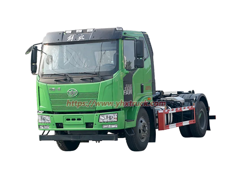Jiefang  4x2 Waste Skip Loader Truck