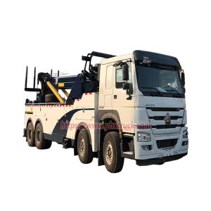 20TON SINOTRUK HOWO Heavy-Duty Road Wrecker Truck, 20000kg Towing Capacity Hydraulic Road Rescue Tow Truck​