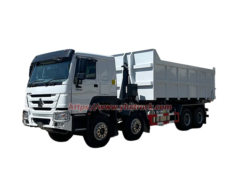 Sinotruk HOWO 8x4 Hook Lift Waste Transfer Truck