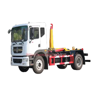Dongfeng D9 Hook Lift Skip Loader Garbage Truck