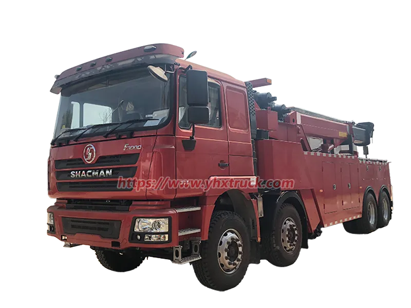 Shacman 8&times;4 Integrated Tow-Lift Wrecker Truck