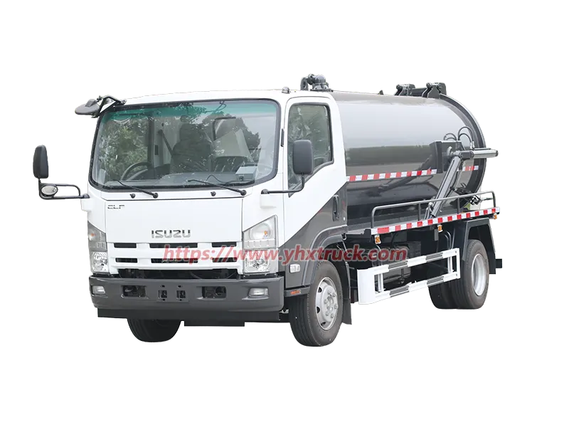 ISUZU 700P 4&times;2 10CBM Sewage Suction Vacuum Truck