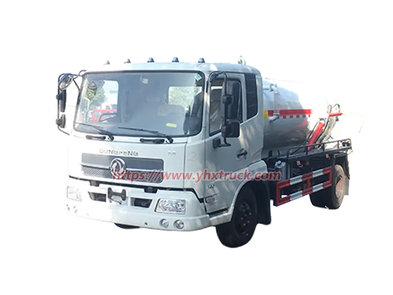Dongfeng 4&times;2 Light Duty Sewage Suction Vacuum Truck