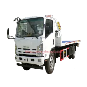 ISUZU 700P 5 Ton Flatbed Road Wrecker Truck