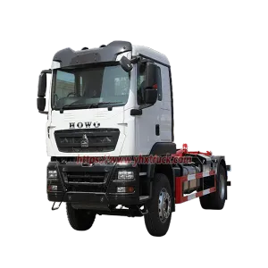 Sinotruk HOWO 4x2 Hook Arm Garbage Truck