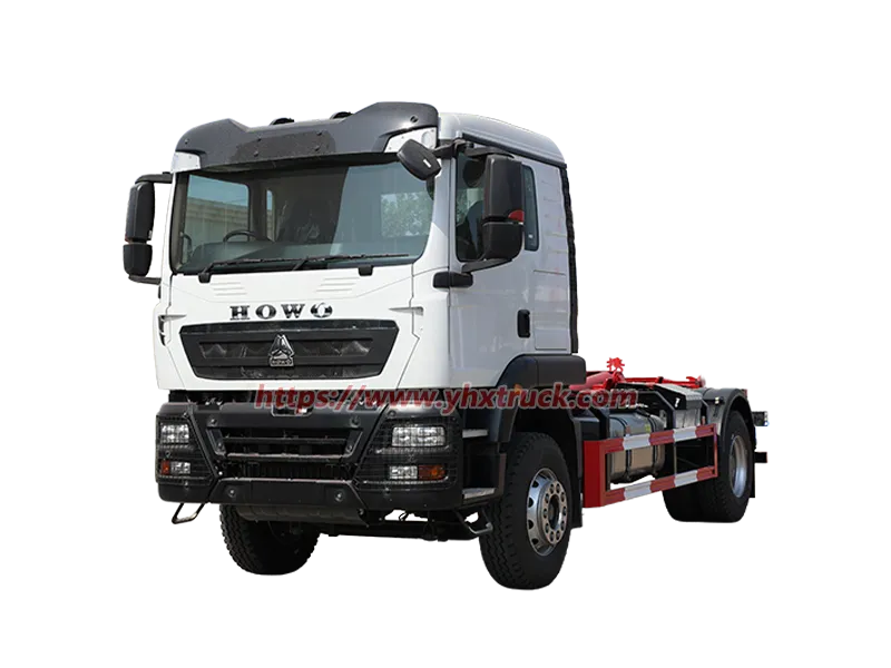 Sinotruk HOWO 4x2 Hook Arm Garbage Truck