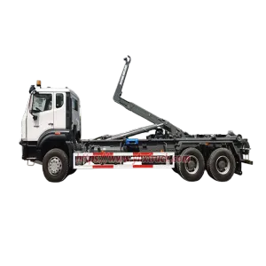 Sinotruk HOWO 6x4 Hook Lift Garbage Truck