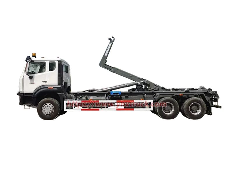 Sinotruk HOWO 6x4 Hook Lift Garbage Truck