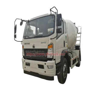 Howo 4&times;2  6m&sup3; Concrete Mixer Truck